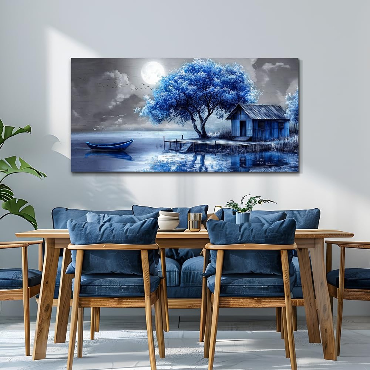 QIYILEXWART Large Wall Decor For Living Room Canvas Wall Art For Office Moder…