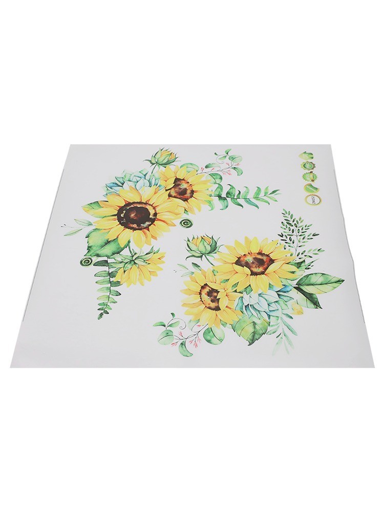 Sunflower Bedroom Removable Wall Sticker Home Decor Decal Mural Art Deco