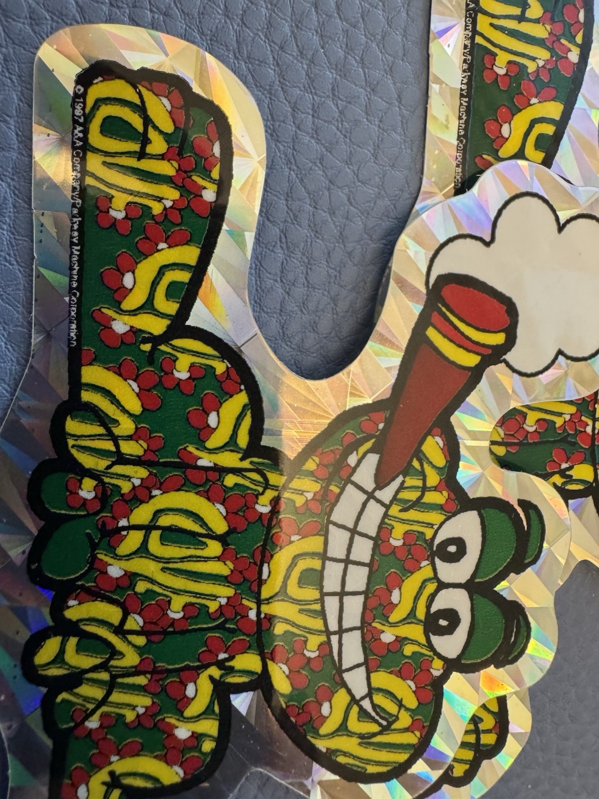 Lot 2 SMOKING FROG Prism Quality Sticker Decal Unique & Colorful Vending? LOVE