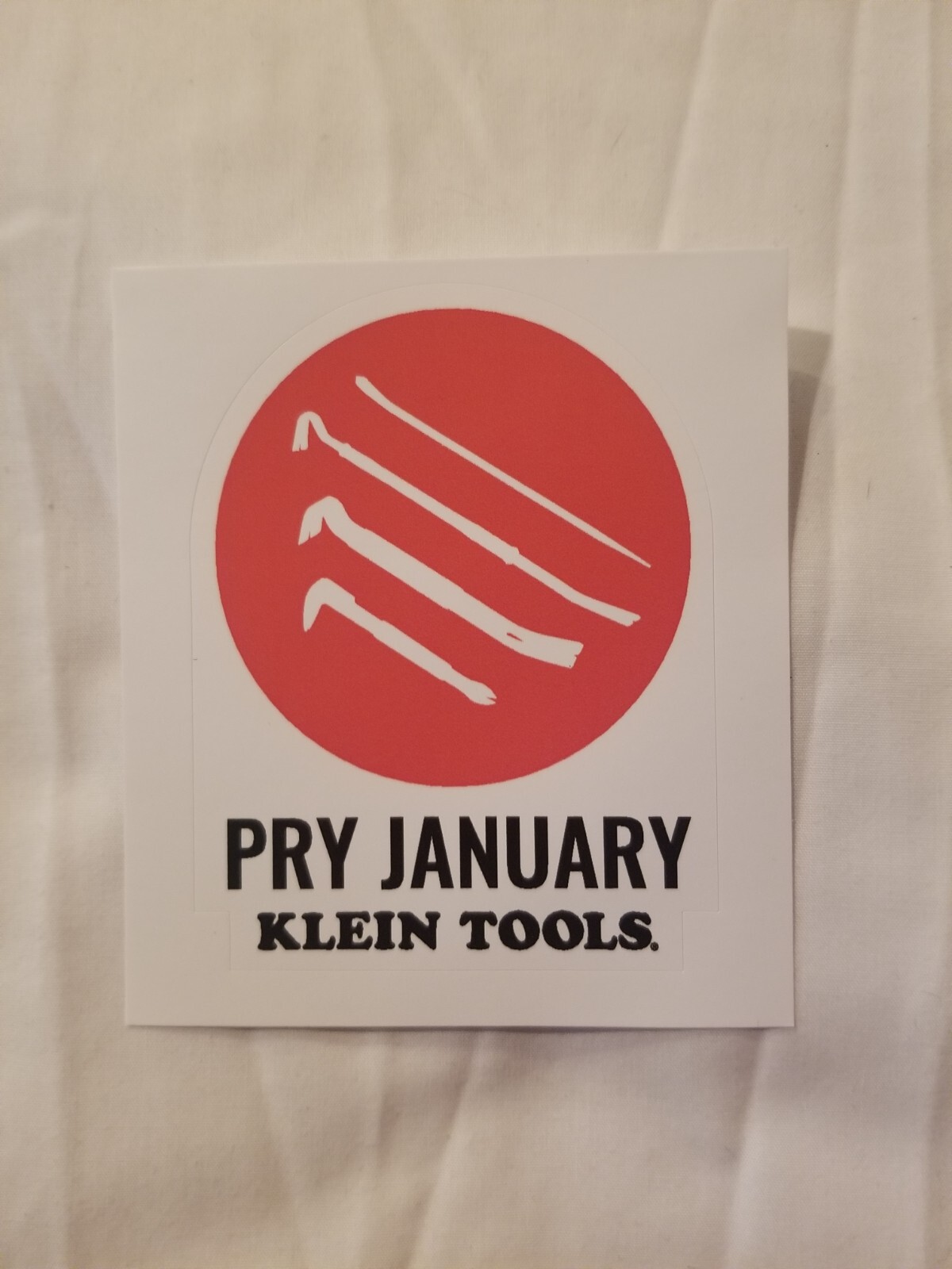 Klein Tools Tradesman Club Exclusive Giveaway Sticker January 2025 VERY RARE