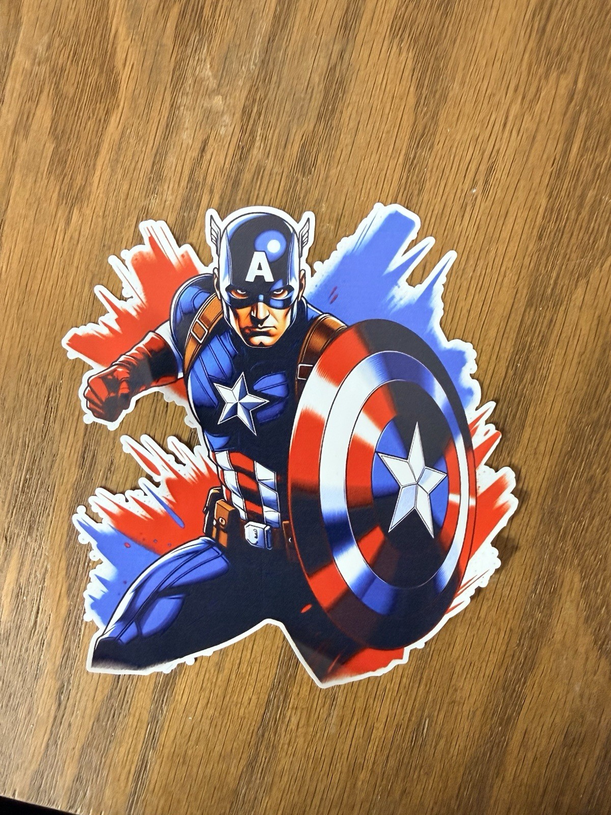 Captain America Regular Vinyl Decal