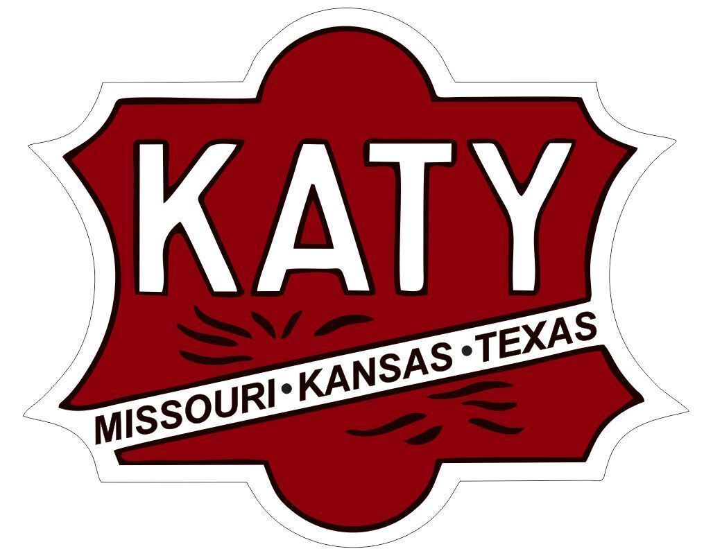 KATY Missouri Kansas Texas Railroad Railway Train Sticker Decal R6993