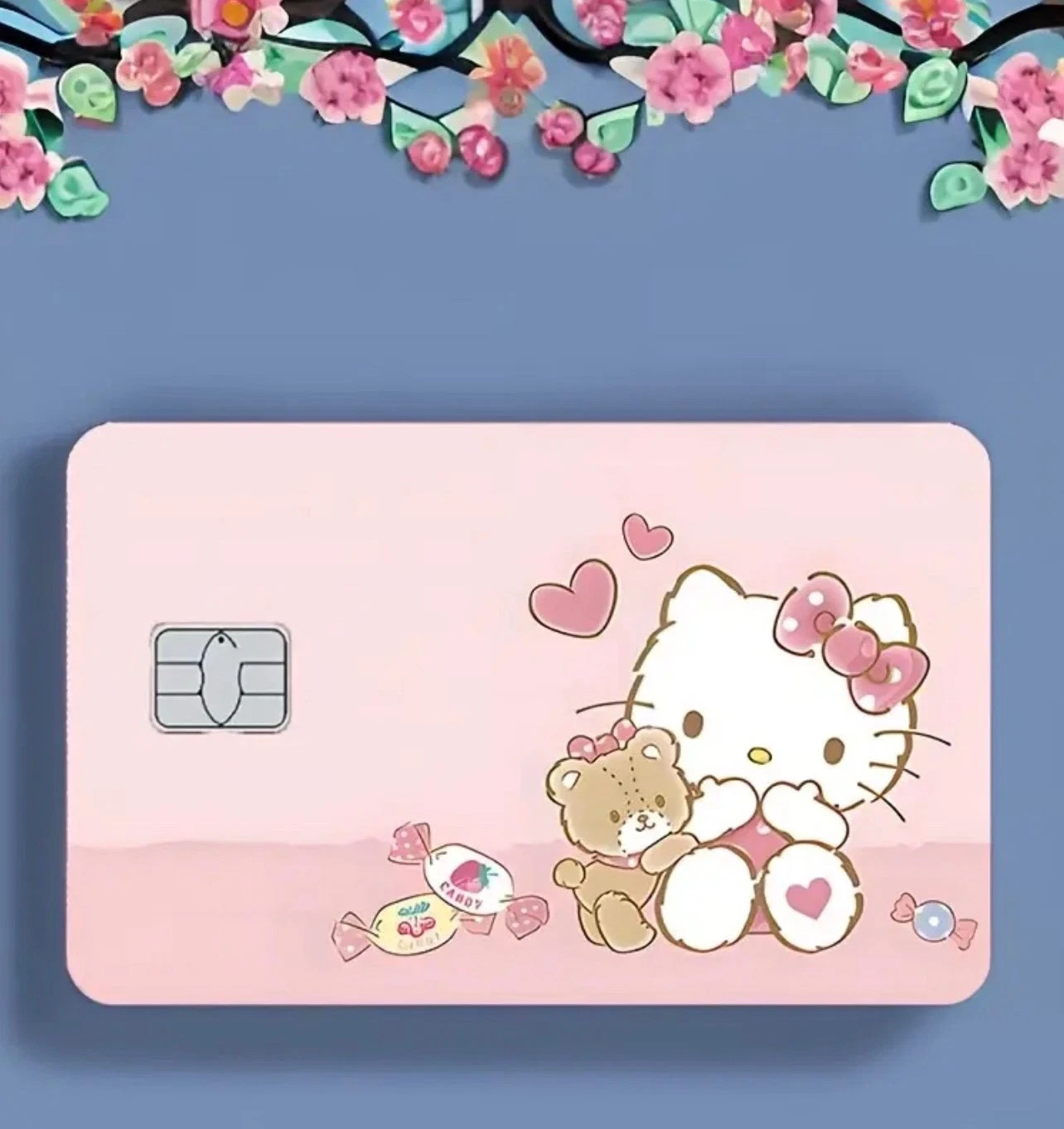 Hello Kitty Card Skin 6-Pack Variety Set Cute Anime Vinyl Credit Card Decal Cove