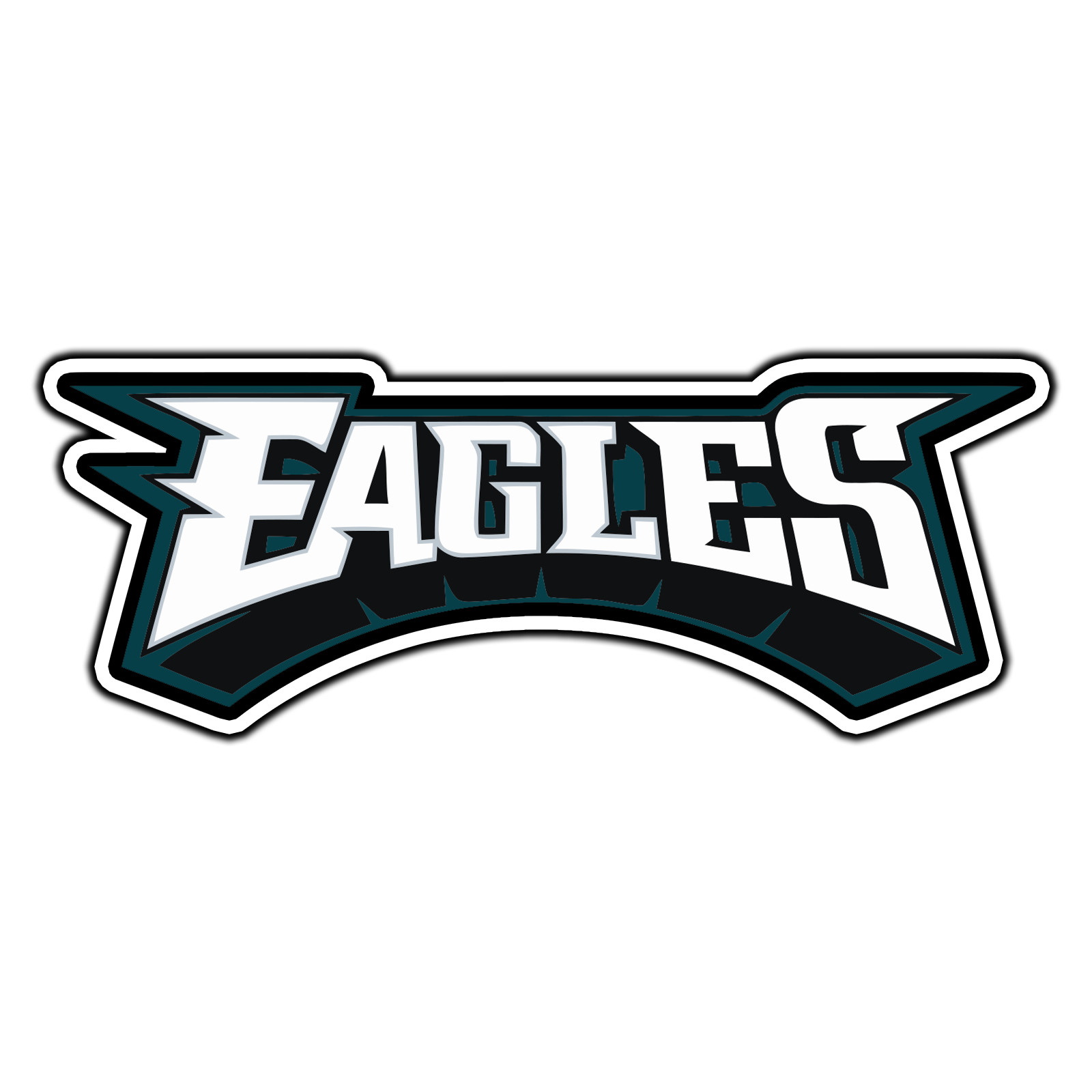 #3460 Philadelphia Eagles Logo #6 Football Sticker Waterproof Vinyl Decal DieCut
