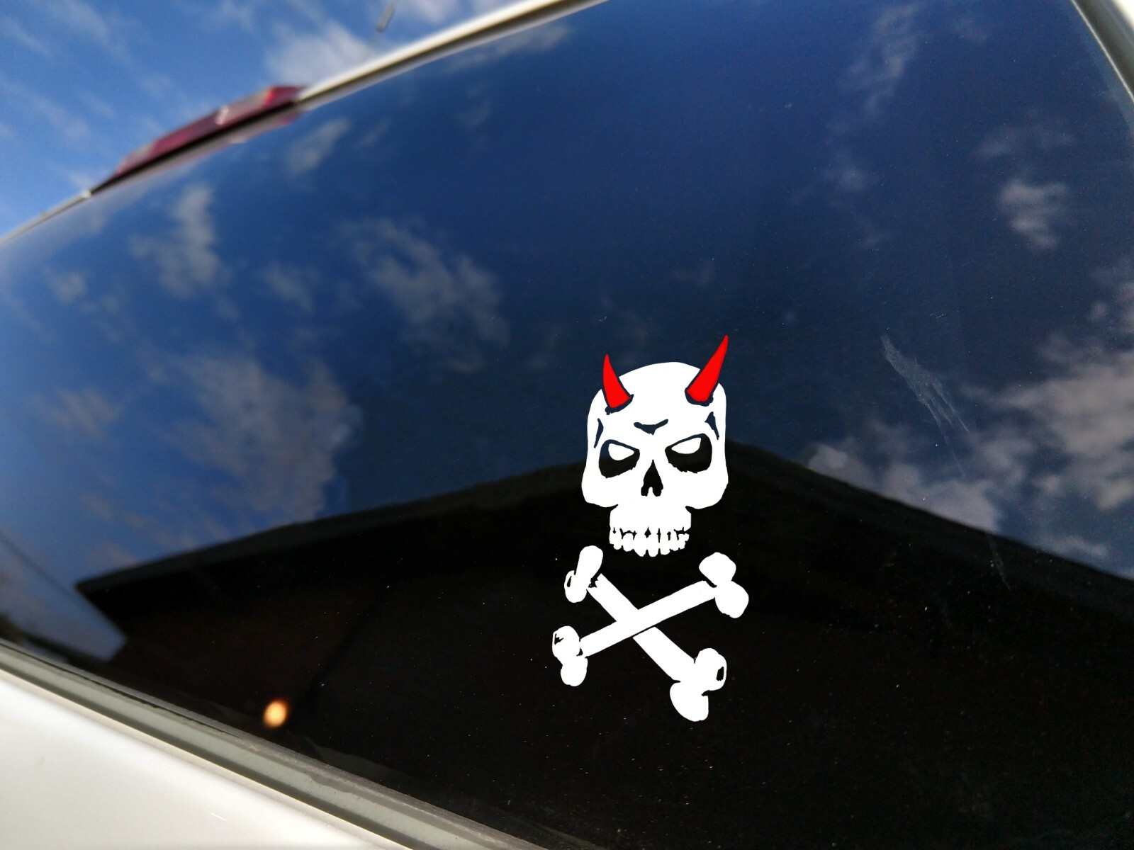 Pirate Flag Vinyl Decals Jolly Roger Blackbeard