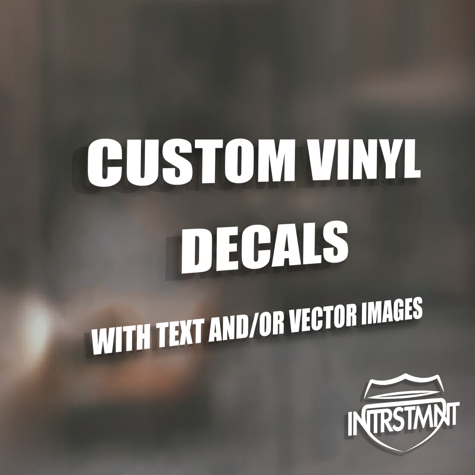 Custom Vinyl Decal Sticker for Signage and Business
