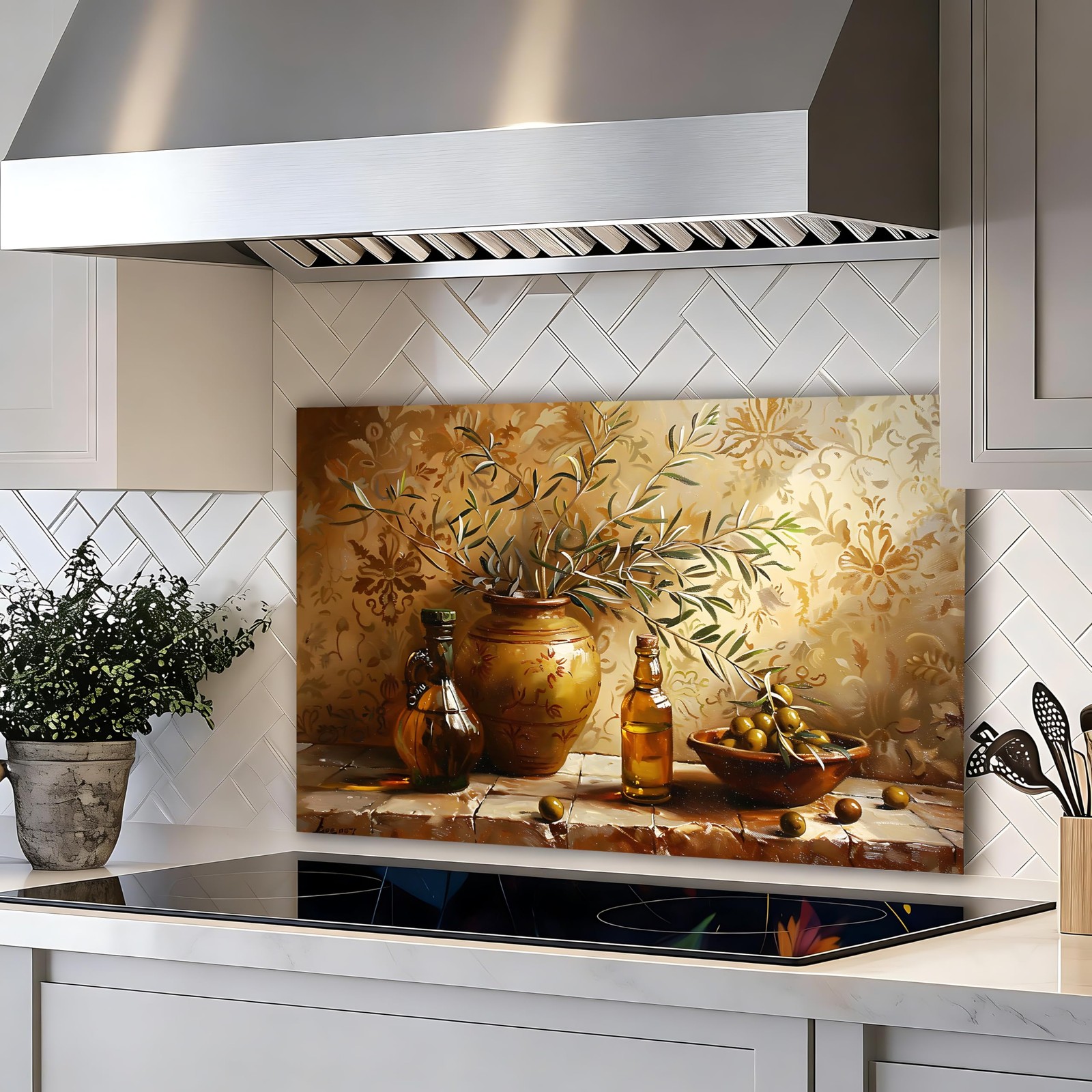 Kitchen Wall Sticker 35.43×23.62in Peel and Stick Kitchen Backsplash Sticker …