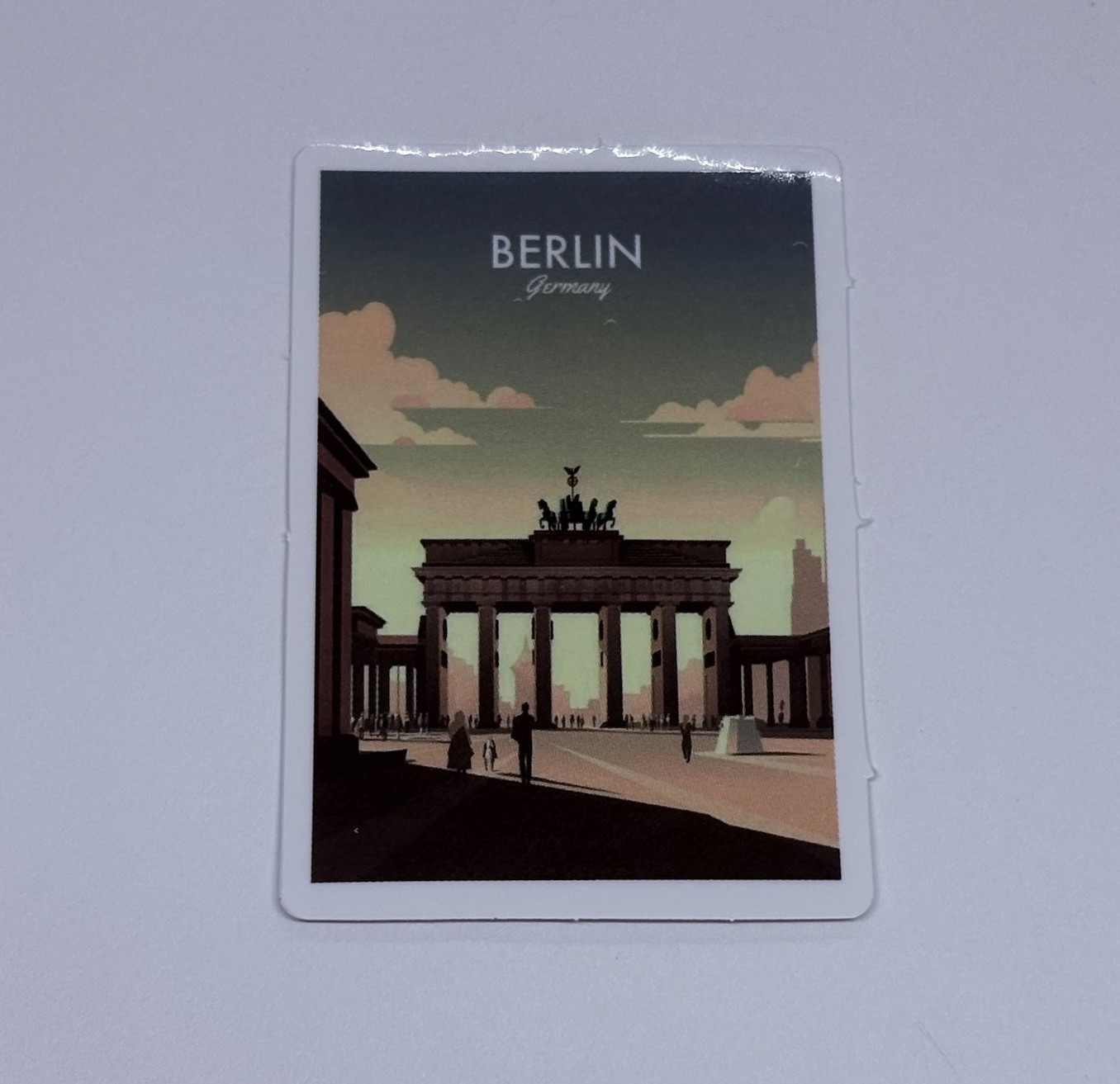 Berlin Germany Sticker Brandenburg Gate Tour Travel Art Decal Vinyl Country Tc9