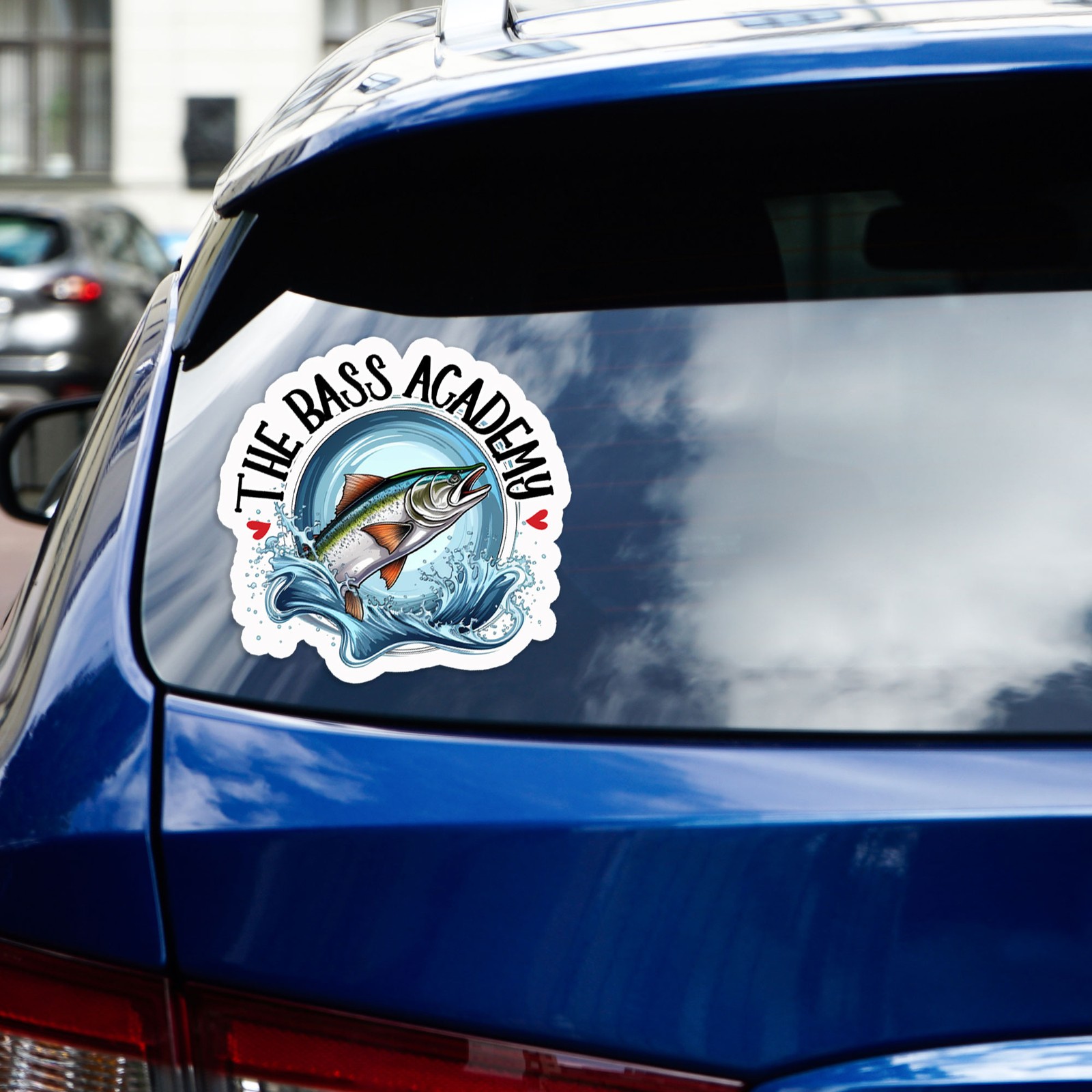 The Bass Academy – Vinyl Decal Sticker – Car Window Laptop – #999