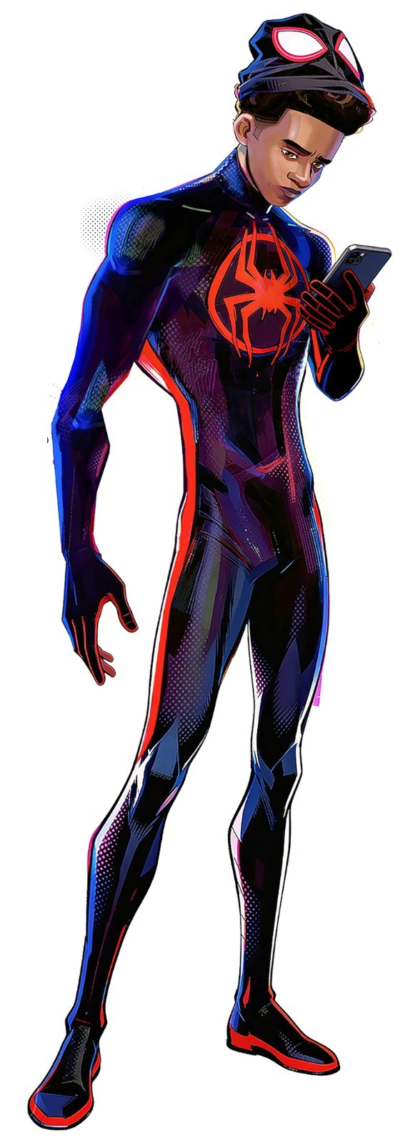 Brand New-Verse Miles Morales Spider-Man Fan Art Die Cut Vinyl Sticker