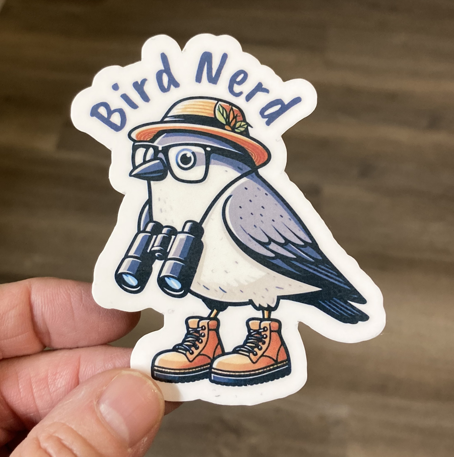 Bird Watcher Sticker Bird Nerd Sticker Vinyl Bird Sticker