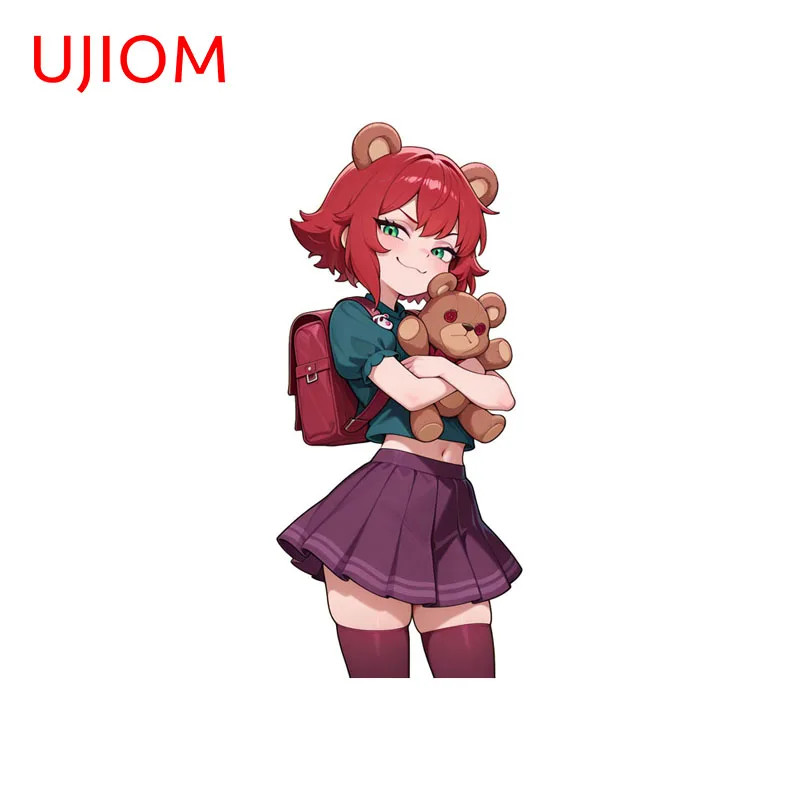 UJIOM Cute Anime Girl Wall Sticker Enchanting Fashionable Attractive Unique