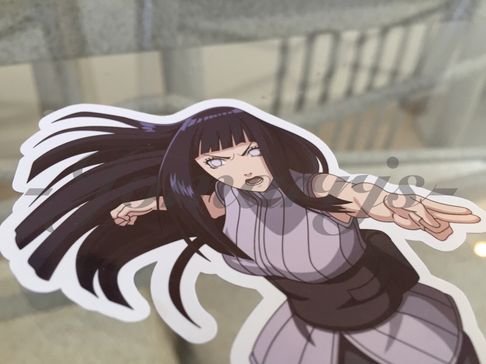 Naruto – Anime – Hinata Hyuga Sticker Decals Vinyl Sign Comic laptop surface