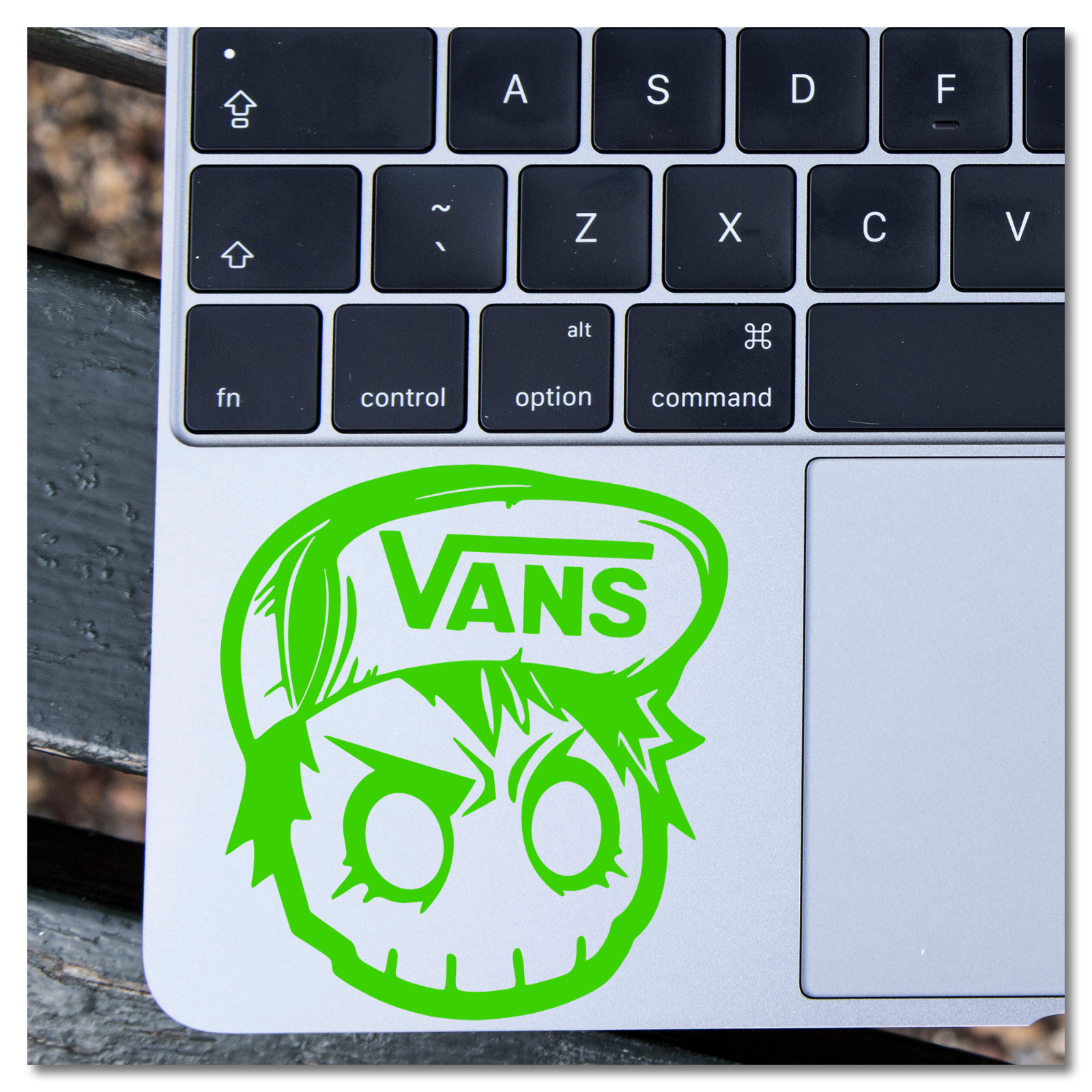 6" Vans Demon Skull Vinyl Decal Sticker