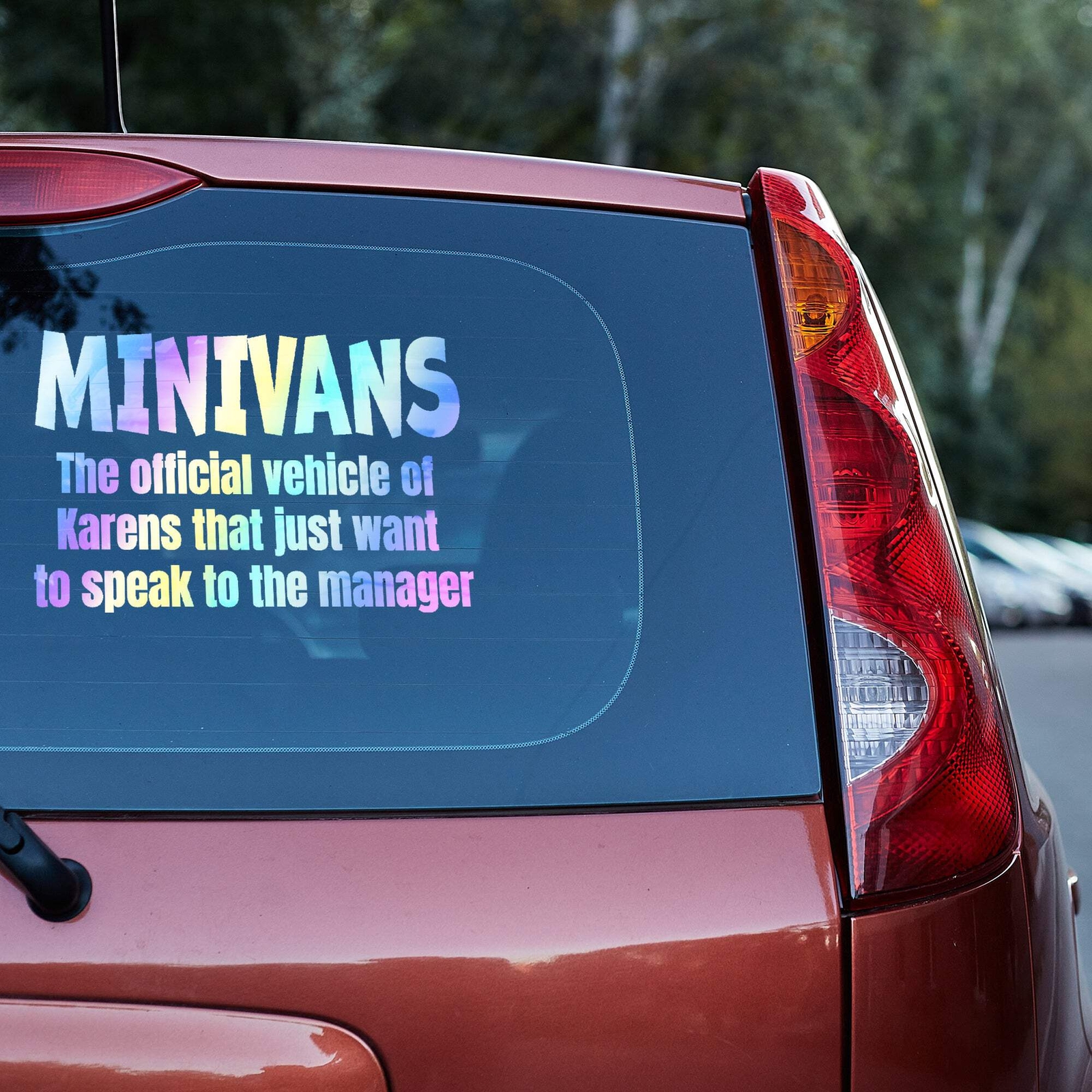 Minivans the official vehicle of Karens that just want to speak to the manager V