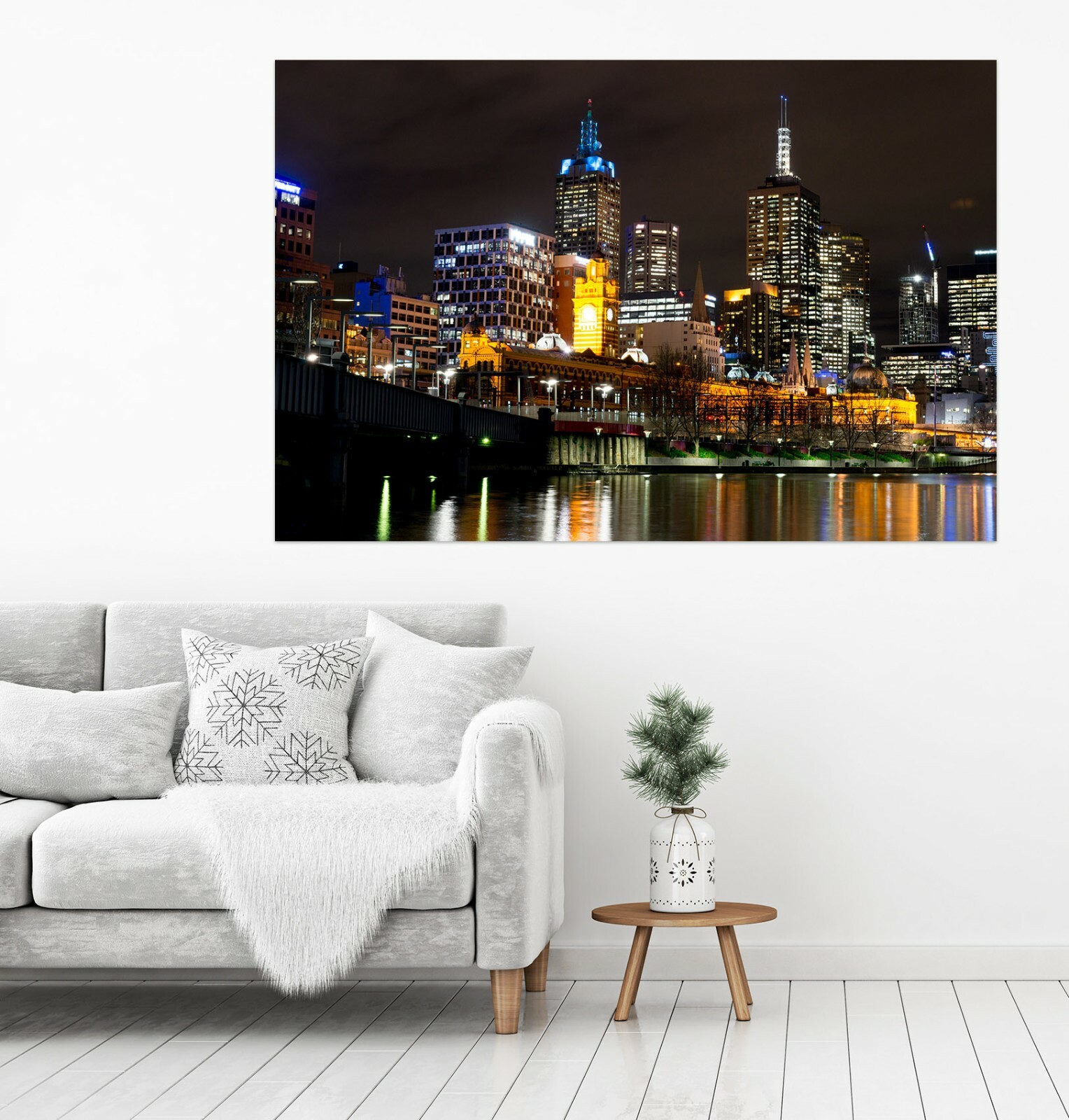 3D City Night View B524 Wall Stickers Vinyl Wallpaper Mural Wall Murals Amy