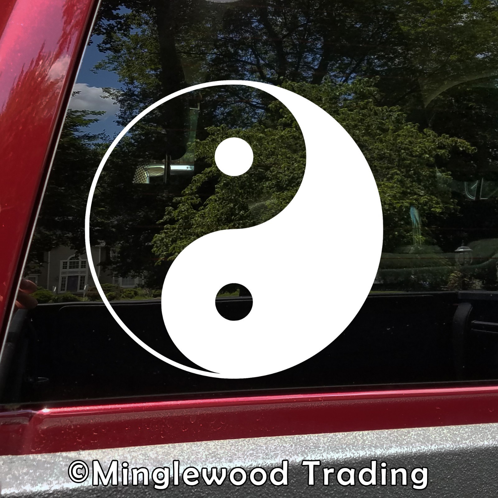 Yin Yang Vinyl Decal Sticker | Yin and Yang | Chinese Philosophy Taoism