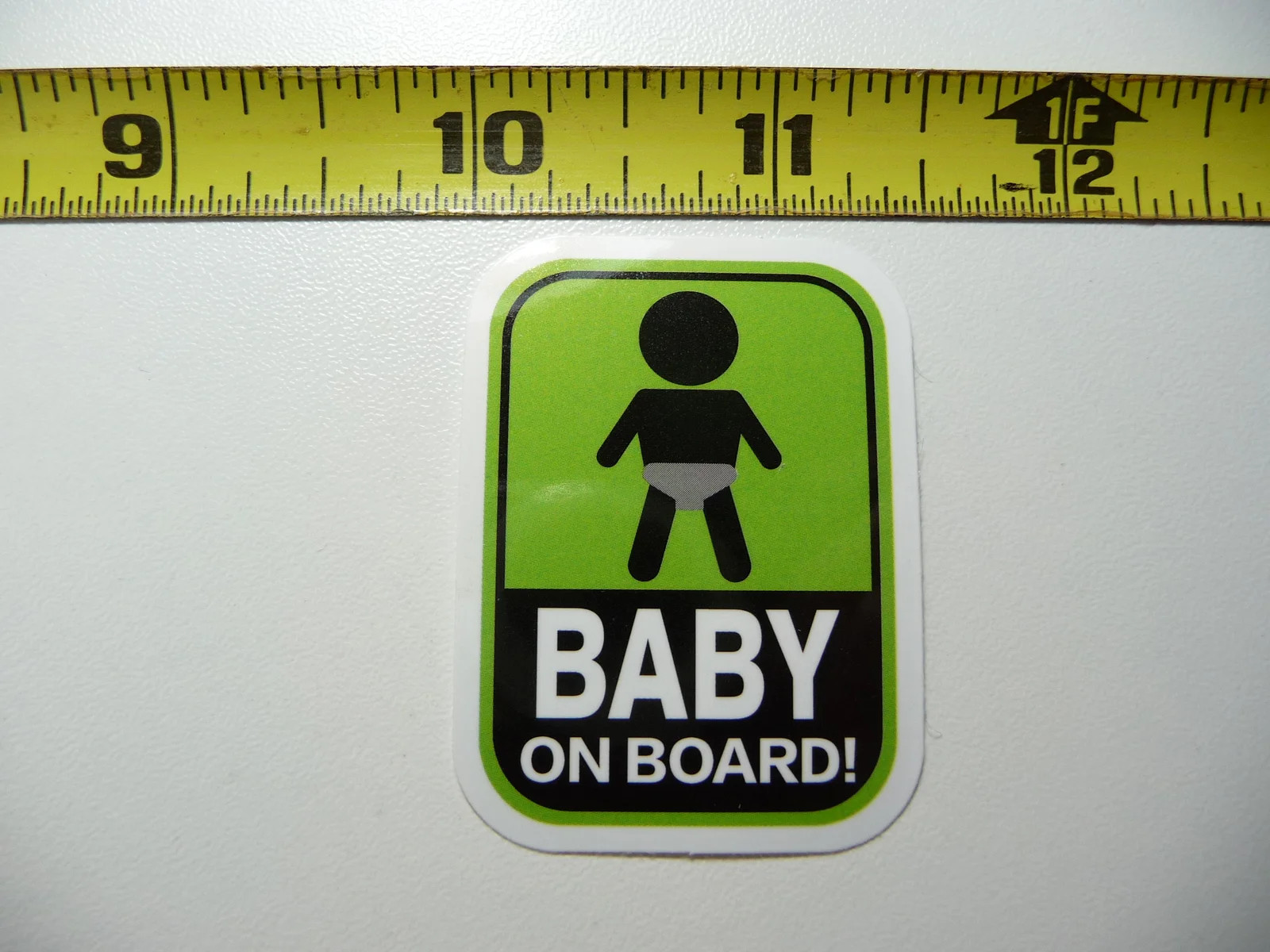 BABY ON BOARD PREGNANT SMALL STICKER DECAL WORK JOB HARD HAT PRIDE