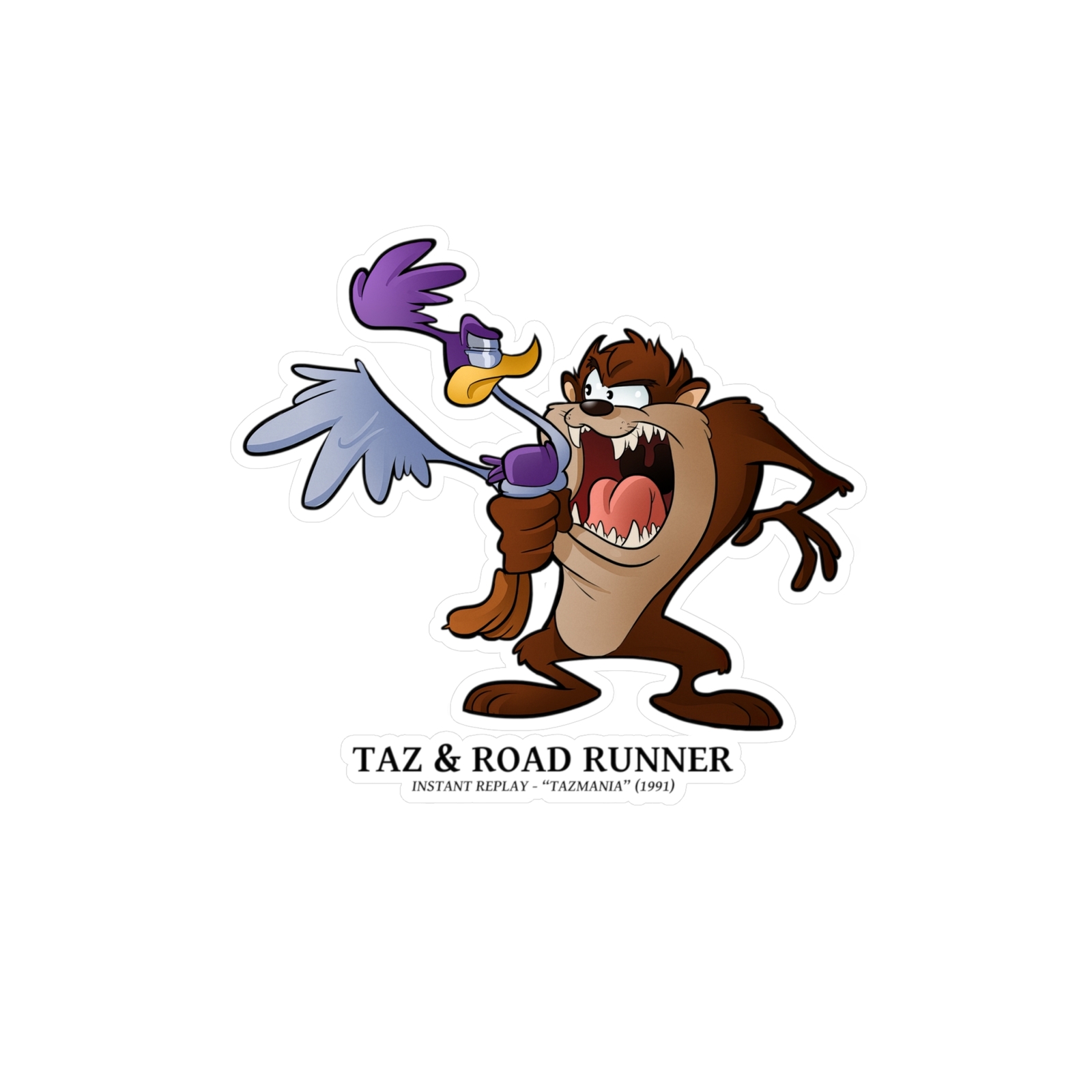 Tasmanian Devil Elmer Fudd Daffy Duck Bugs Bunny Tweety Vinyl Decals Sticker