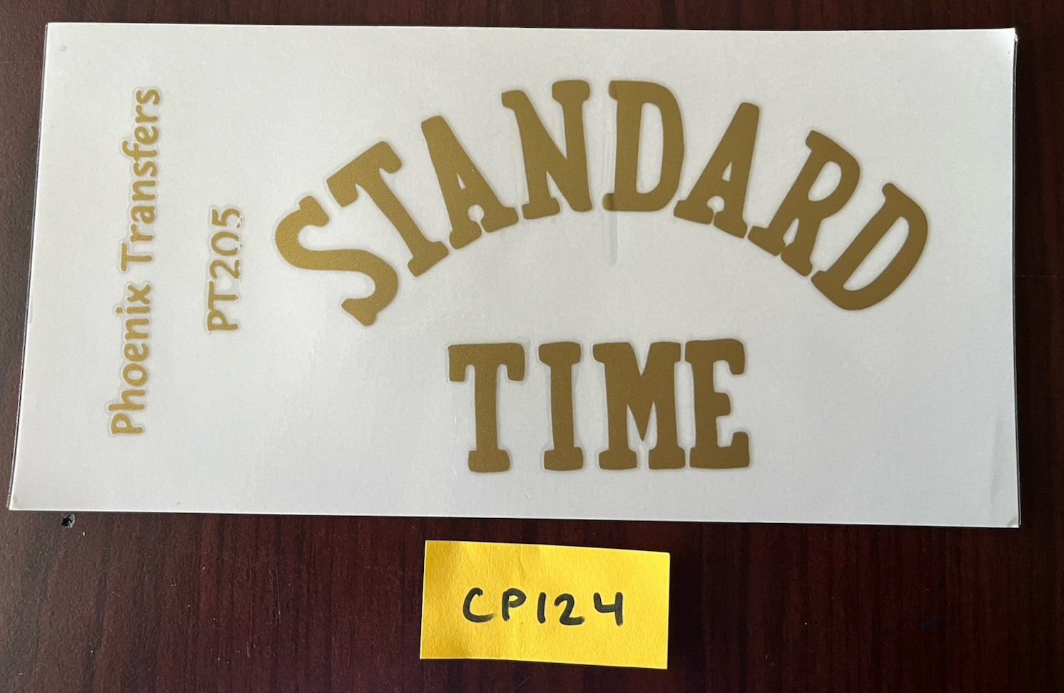 Phoenix GOLD STANDARD TIME PT205 for Antique Clock Restoration CP124 NOS