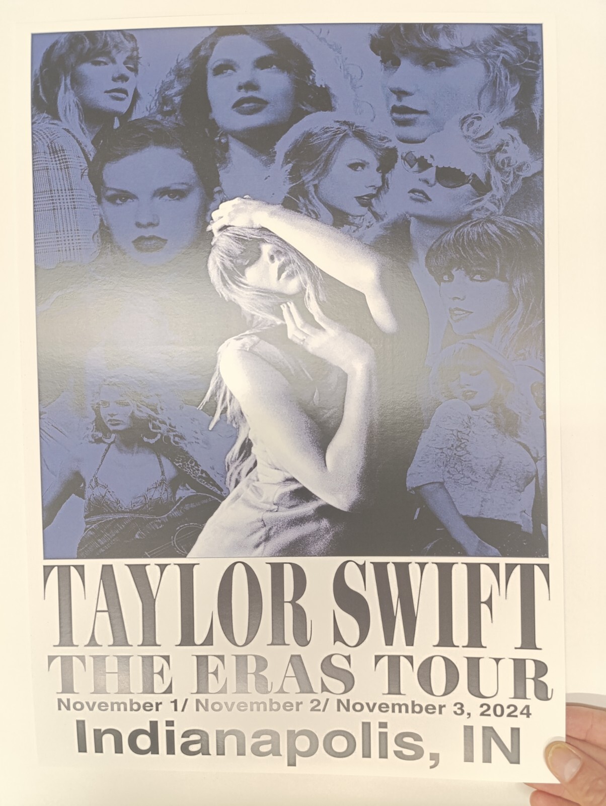 Taylor Swift Eras Tour Poster Toronto Indianapolis New Orleans L.A. Miami 💫🎤💫