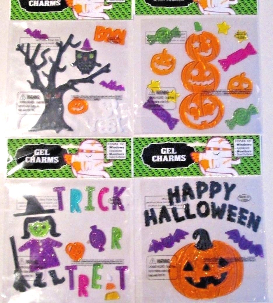 NEW – Window Gel Clings – ( Total Difference 4 pcs ) # H5