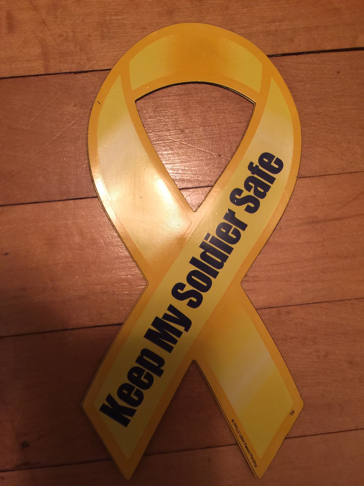 Keep My Soldier Safe – 4" x 8" Yellow Ribbon Magnet Support Military Car Fridge