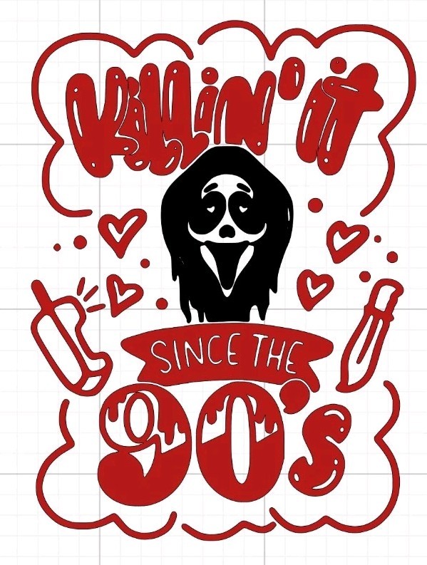 Killin It Since The 90s Decal