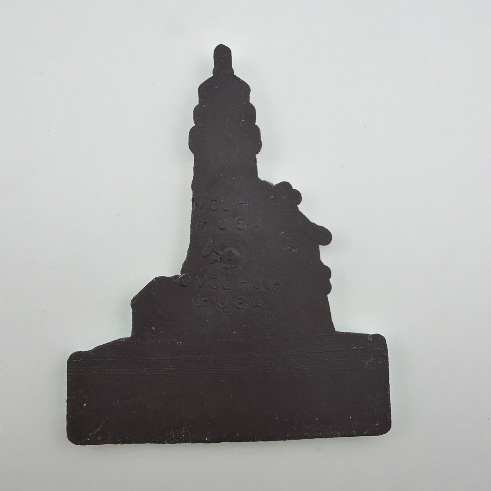 Newport, Rhode Island Vintage Rubber Magnet 2.5 x 2 in Lighthouse