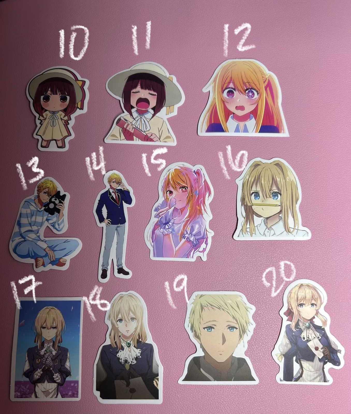Oshi No Ko And More Anime Stickers