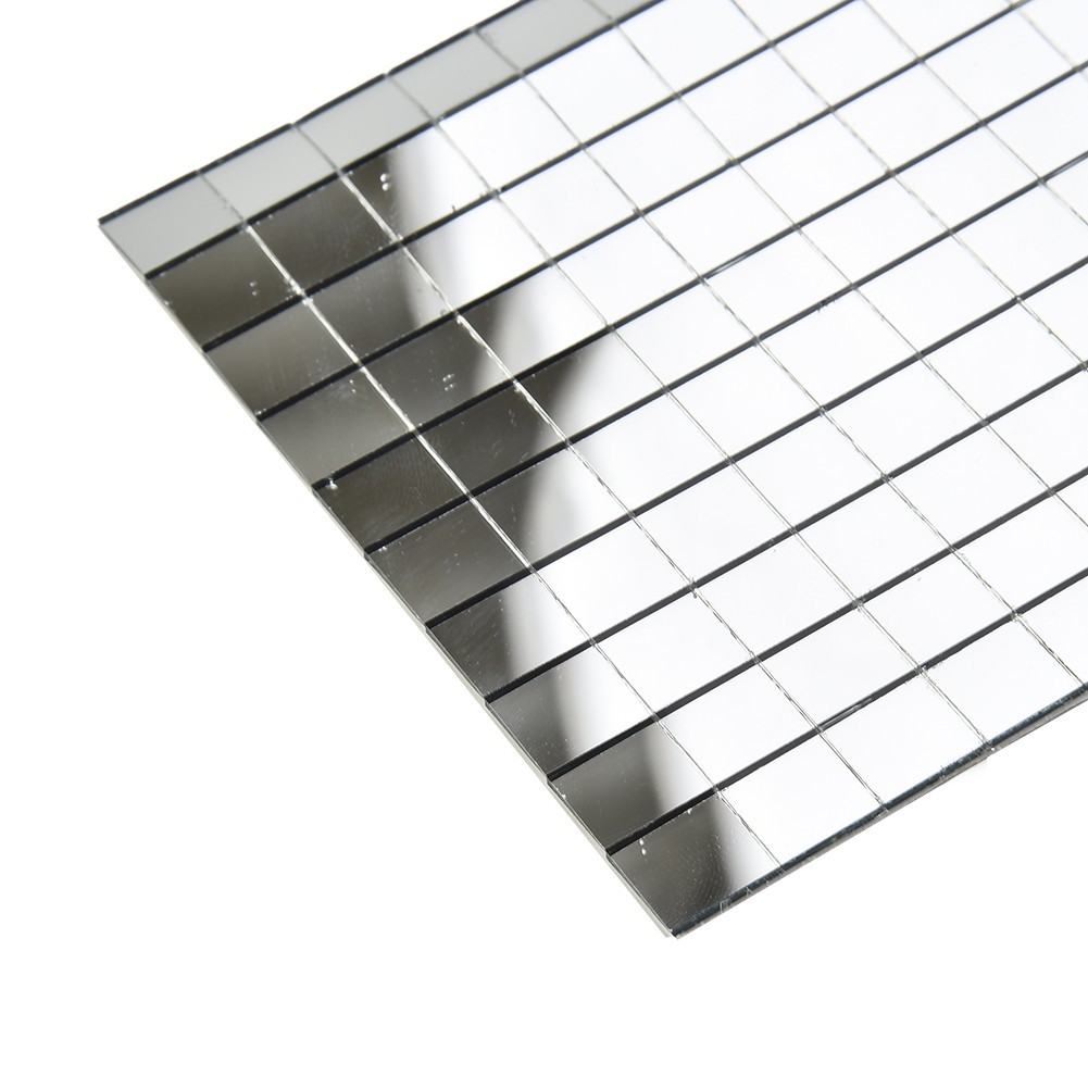 Sophisticated Silver Mosaic Tiles Pack Perfect for Creative Interior Projects