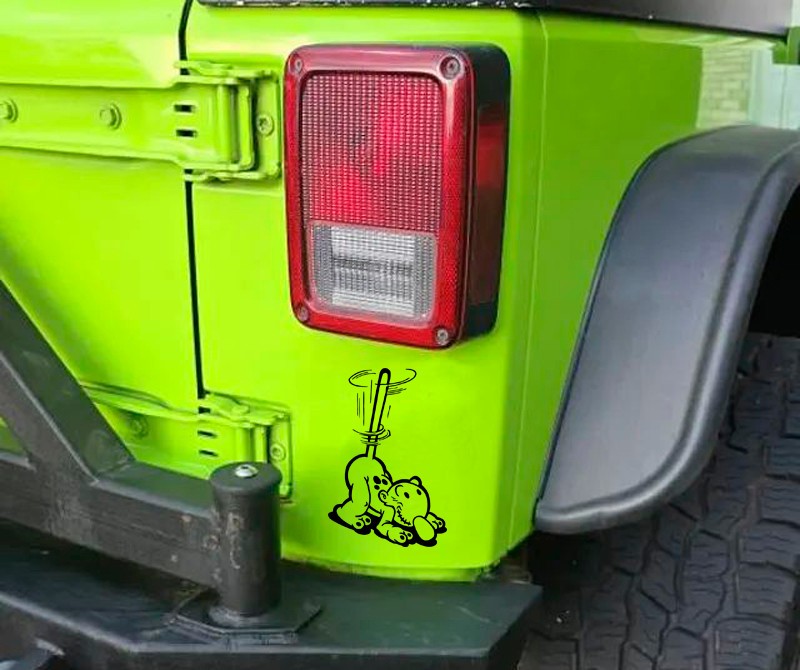 Eugene the JEEP Cartoon Funny Window Car Truck Decal Popeye Sticker UGXEU001