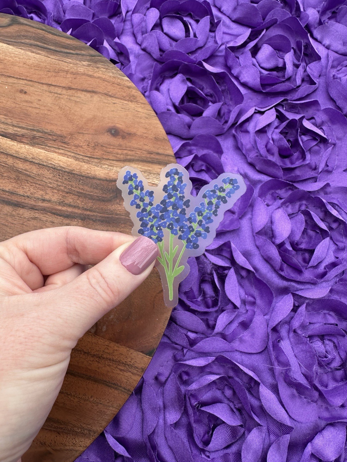 Bluebonnet Vinyl Sticker
