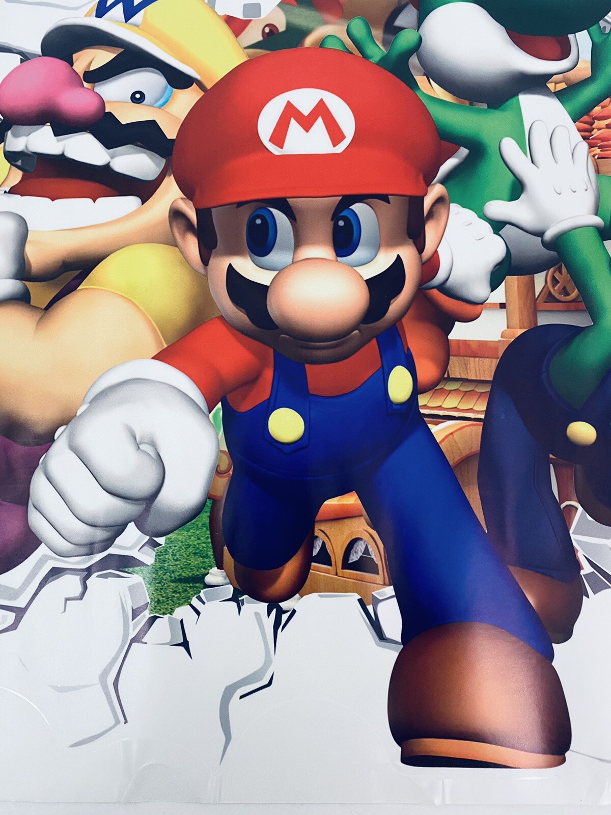 Super Mario Brothers Removable Wall Sticker 21"x 14.5" 3D Decal Kids Home Decor