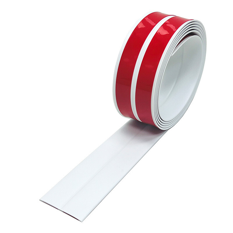 PVC Floor Transition Strip Self-Adhesive Floor Covering Strip Threshold Seam DIY