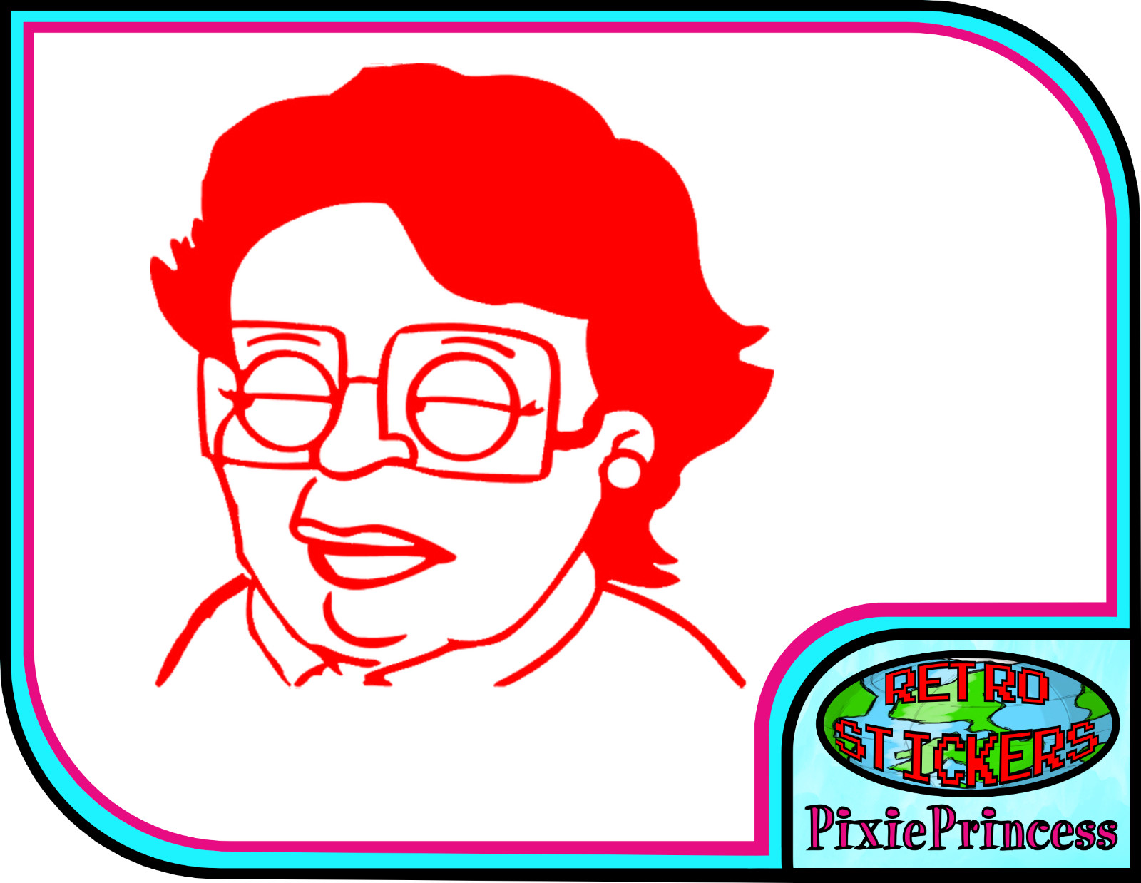 Family Guy Consuela E Vinyl Sticker Bike Car Window Wall Poster Art Cartoon