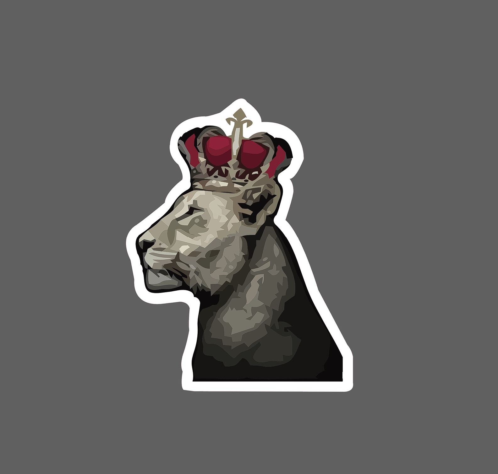 Lioness Sticker Crown Royalty Waterproof – Buy Any 4 For $1.75 EACH Storewide!
