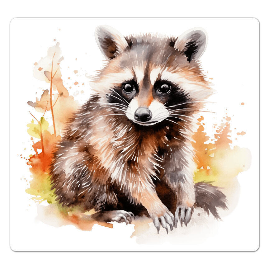 Baby Raccon Sticker Decal