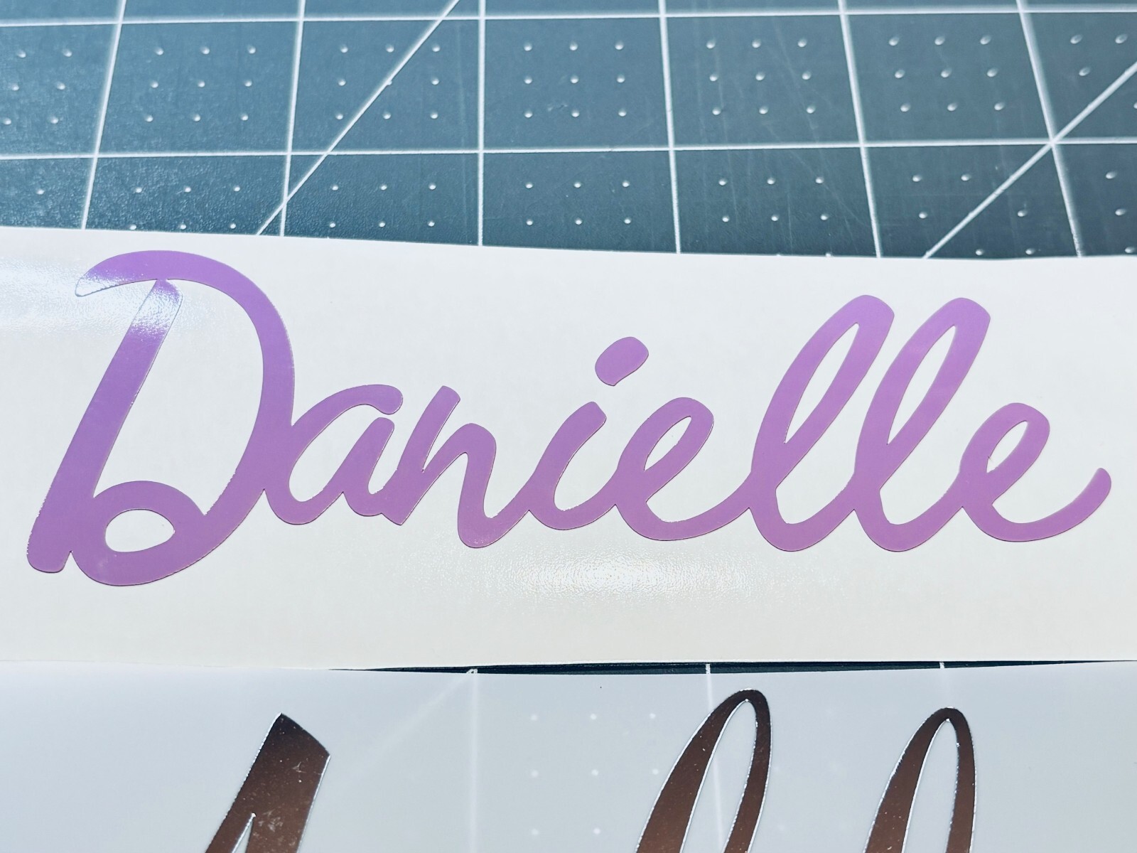 Your Name On A 5" Vinyl Decal-Lotsa Fonts-Sizes-Colors Avail. Buy 2 Get 1 FREE