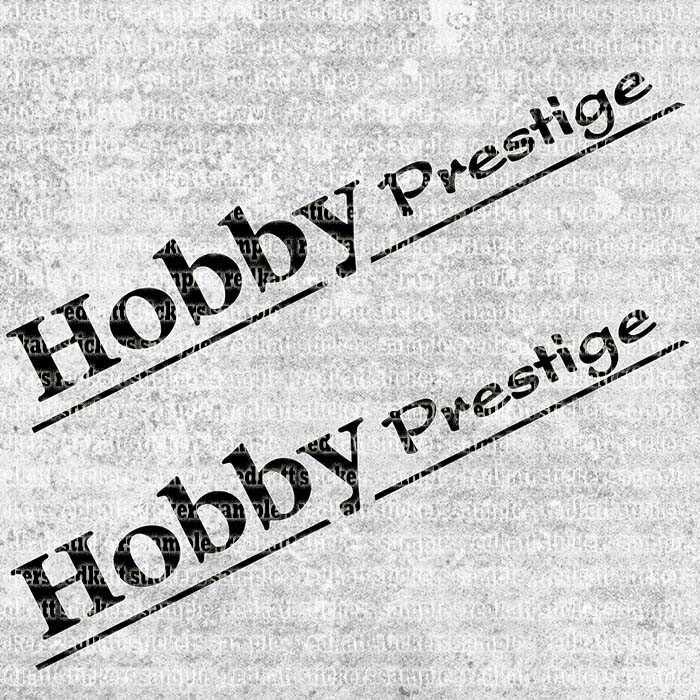 Decals for Hobby Prestige 26" camper caravan sticker kit 2 pieces ORACAL foil