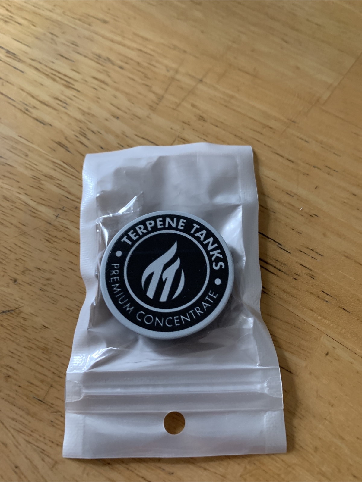 Terpene Tanks Black And White Stick On Collectible “Sticker”