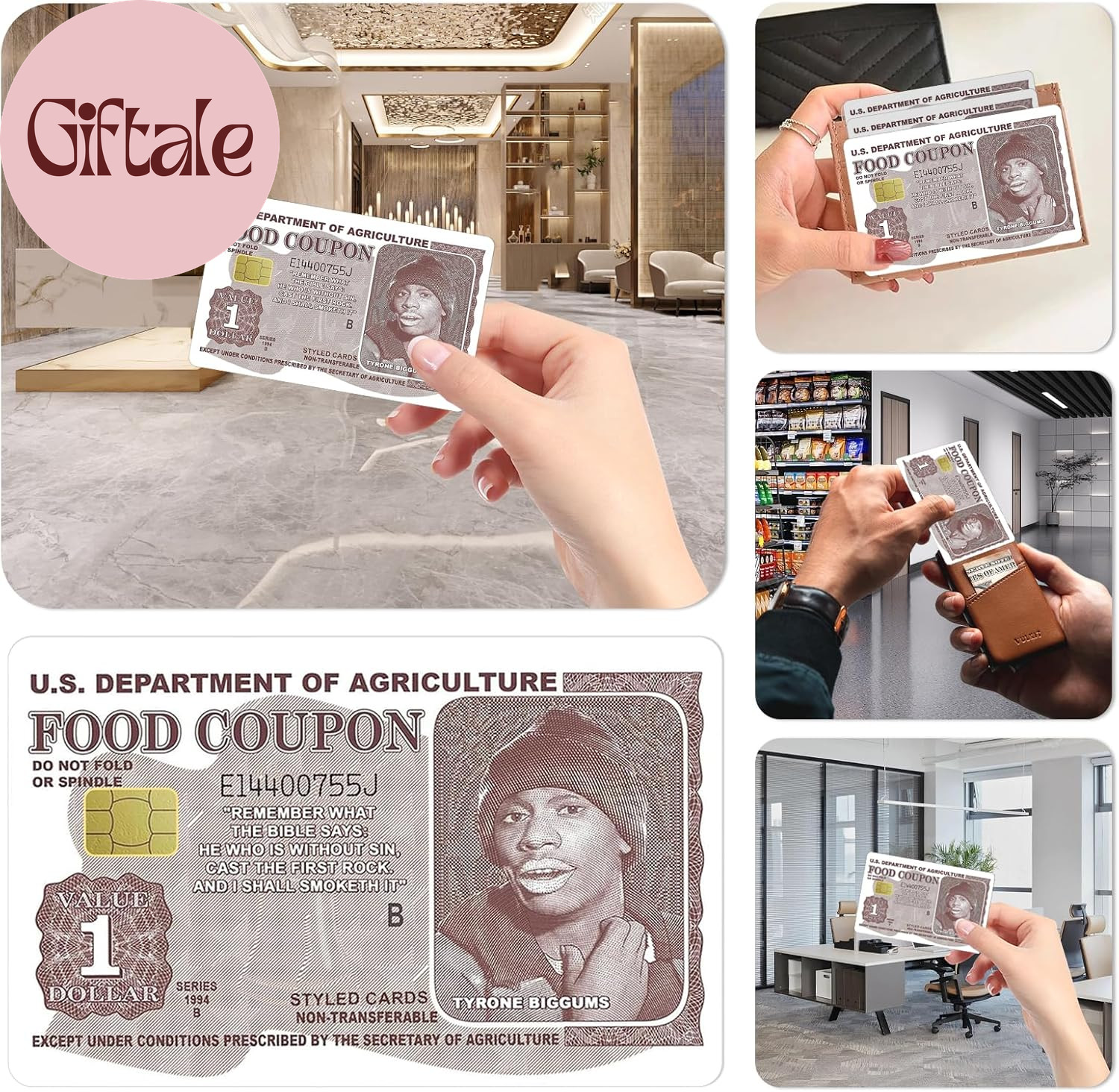 Debit Card Sticker Funny 4Pcs Debit Card Skin Cover Suitable for Small Chip Pers