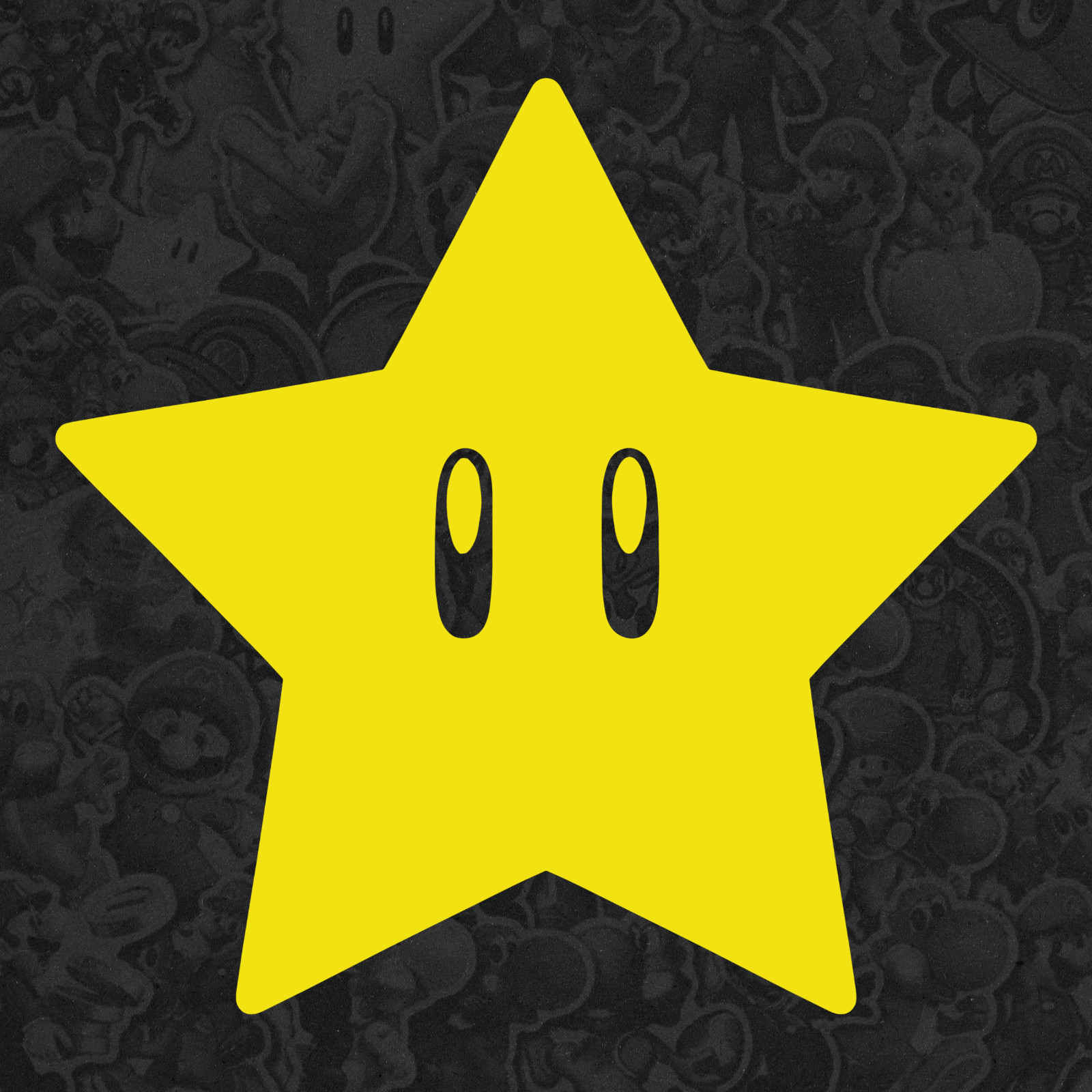 Nintendo Super Mario Bros Star Logo Die Cut Vinyl Decal Sticker Car Window