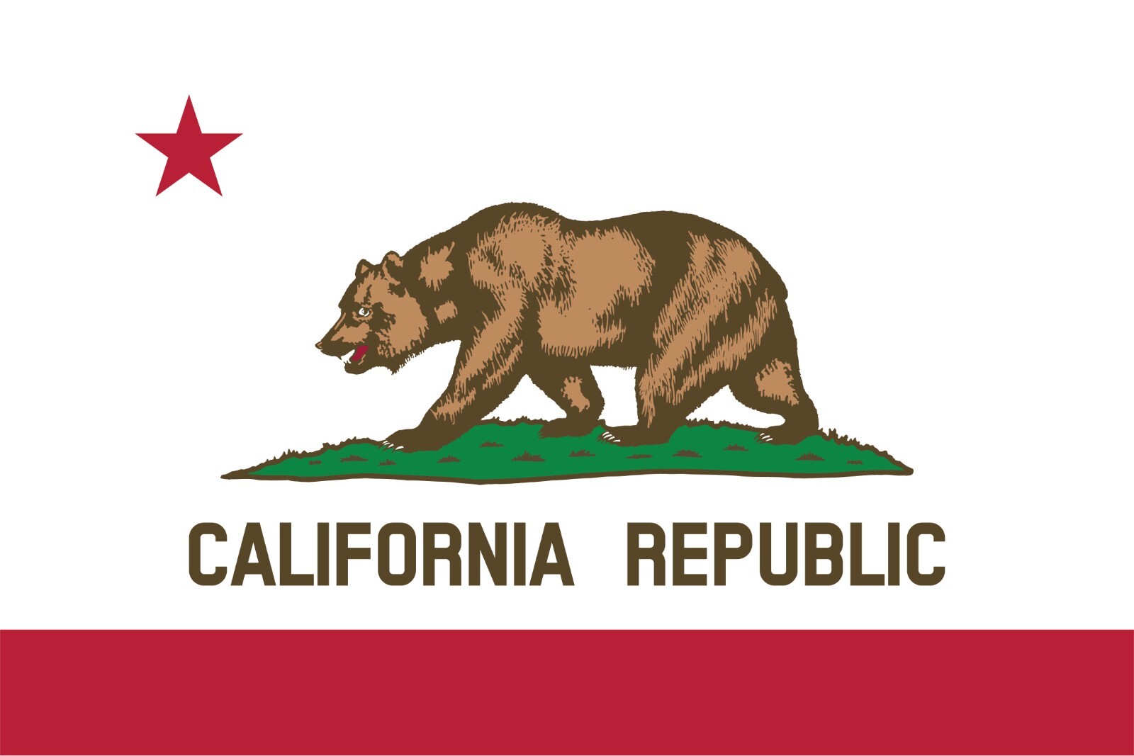 California State Flag Vinyl Decal Sticker Car Truck Bumper Laptop Mug Tumbler