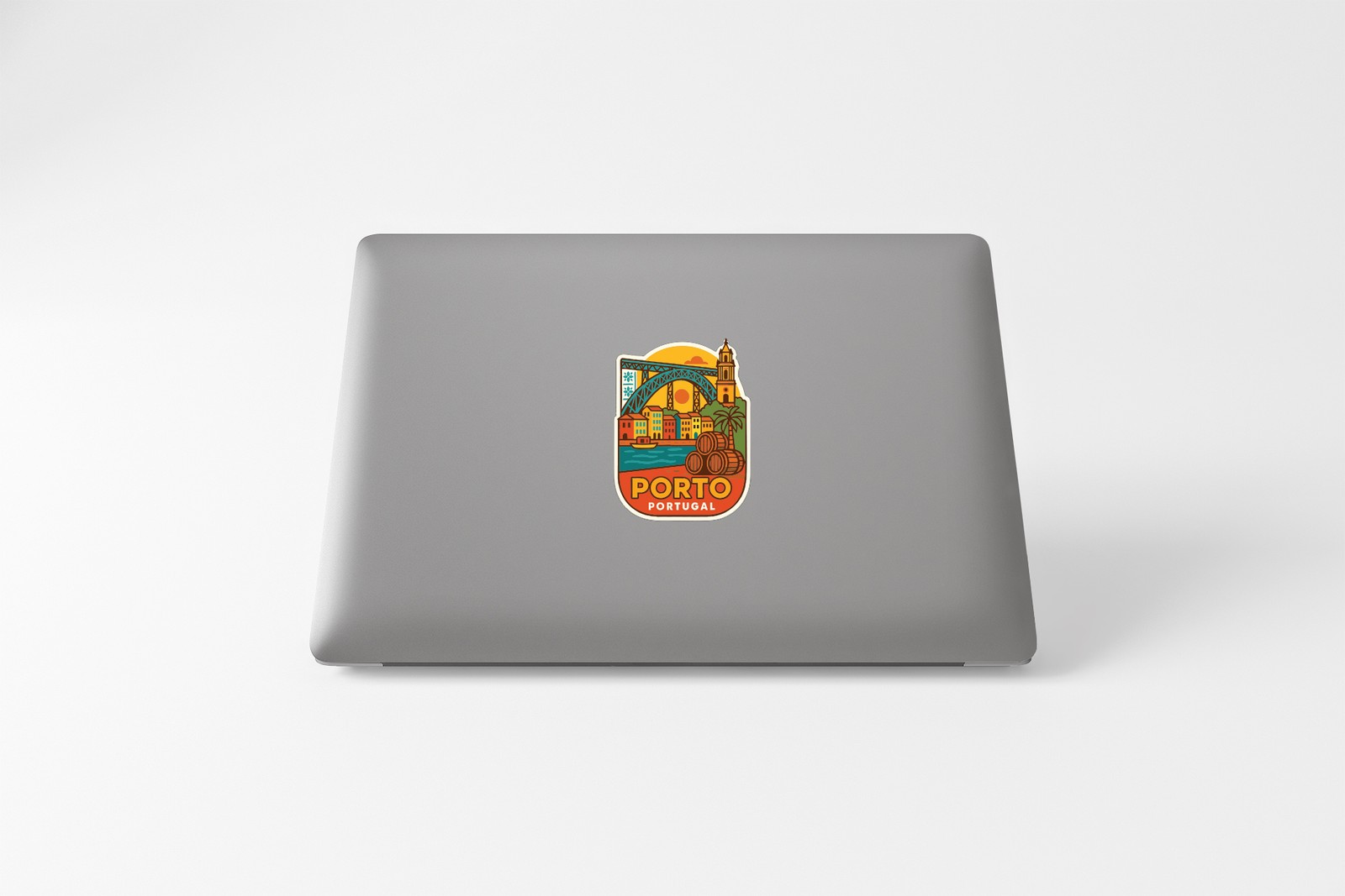 Porto Portugal Sticker Decal Vinyl Die-Cut City Skyline Landmark Design
