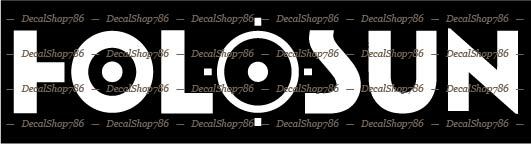 Holosun Riflescopes – Tactical / Hunting – Vinyl Die-Cut Peel N' Stick Decals