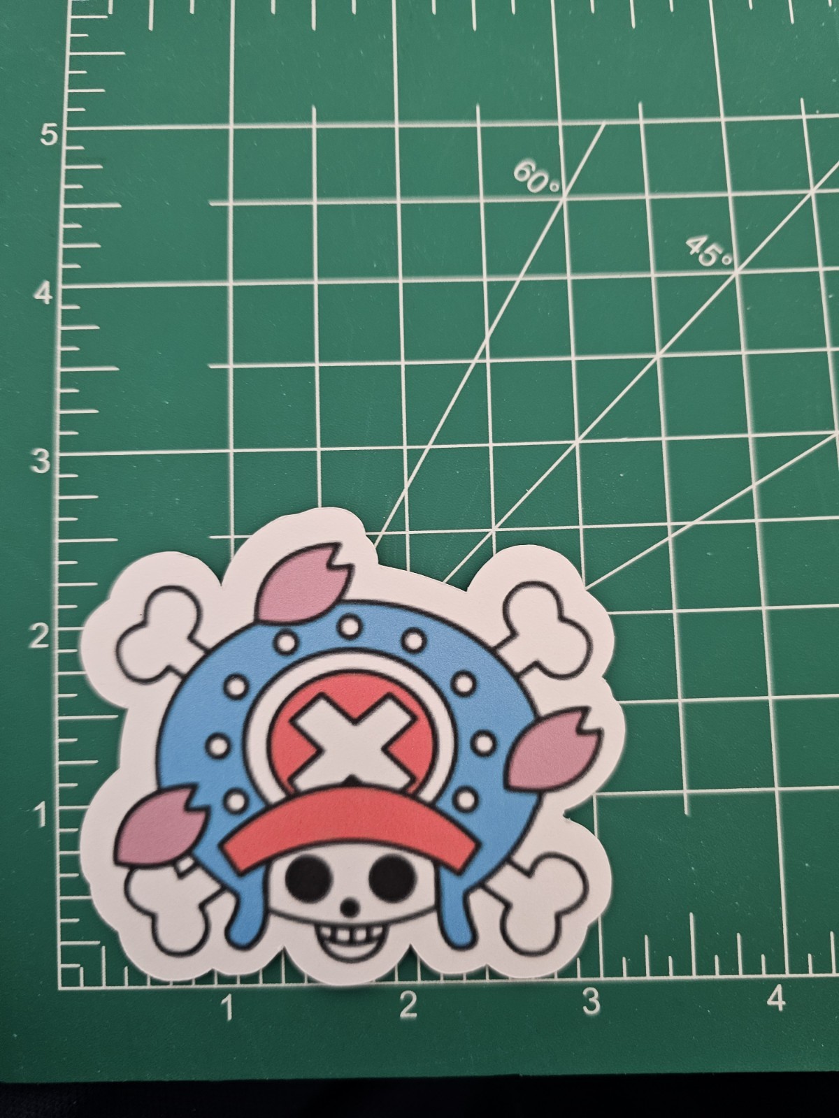 Matte Anime One Piece Stickers