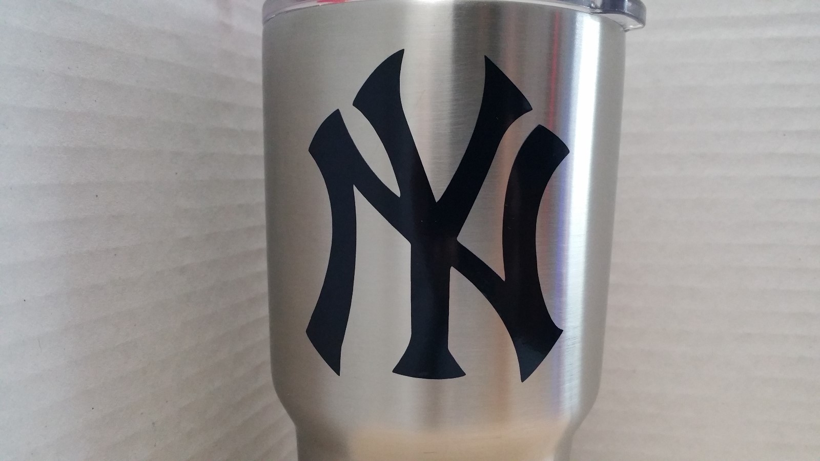 New York Yankees Decal Sticker for Beer Mug, Car or any Smooth Surface