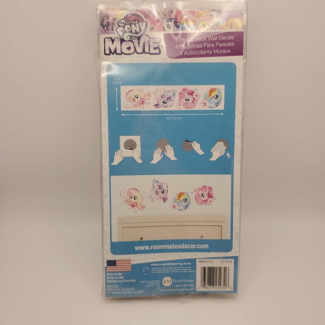 My Little Pony The Movie Wall Decals 2017