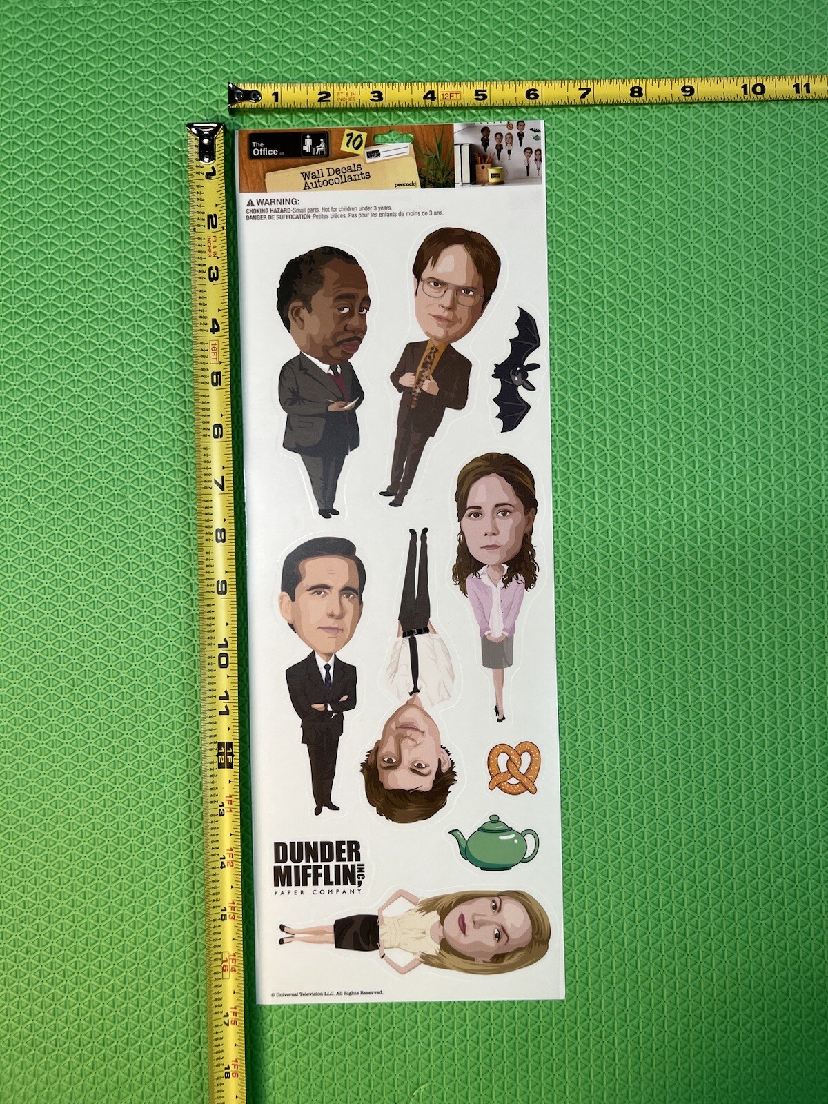 THE OFFICE Wall Decals Stickers DUNDER MIFFLIN Michael Scott Dwight Shrute